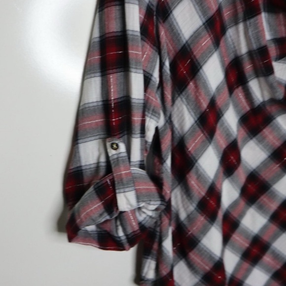 Soft Surroundings Fall Favorite Plaid Tunic NWOT - Picture 3 of 5
